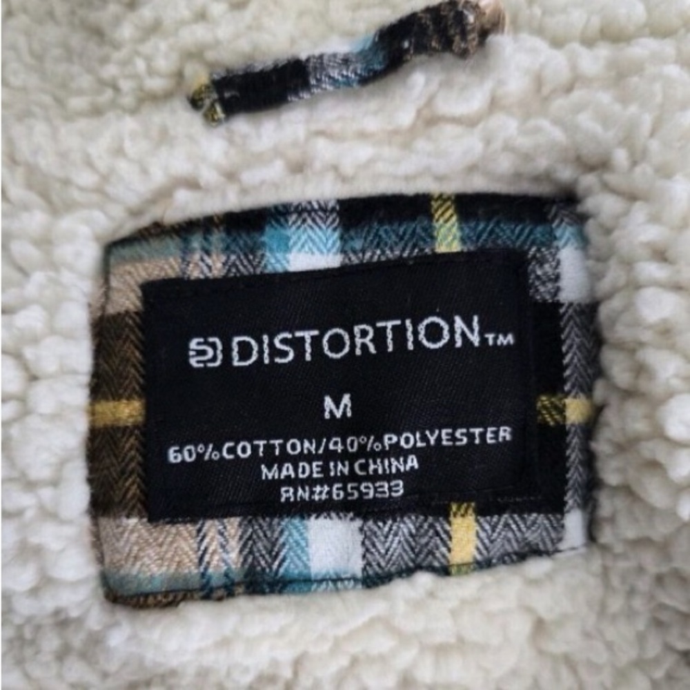 Brown Plaid Flannel Jacket with Hood - Picture 4 of 13